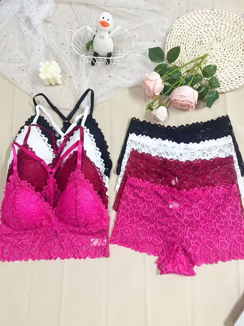 Ultra Breathable Comfort Bra Set