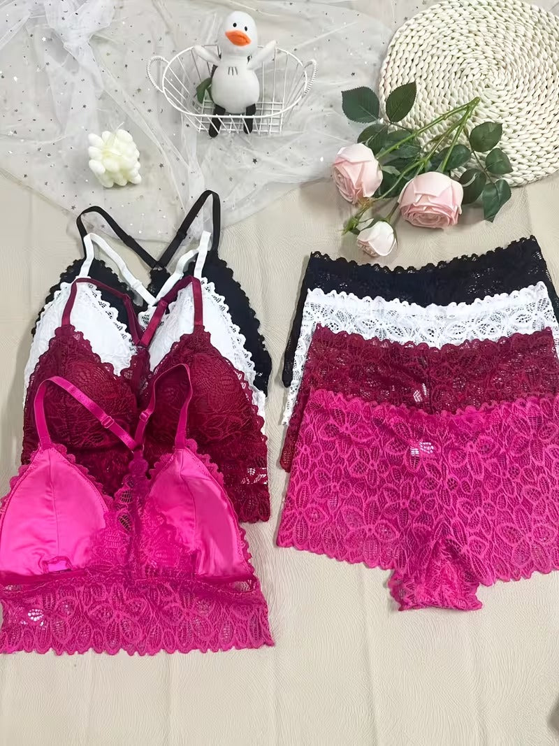Ultra Breathable Comfort Bra Set