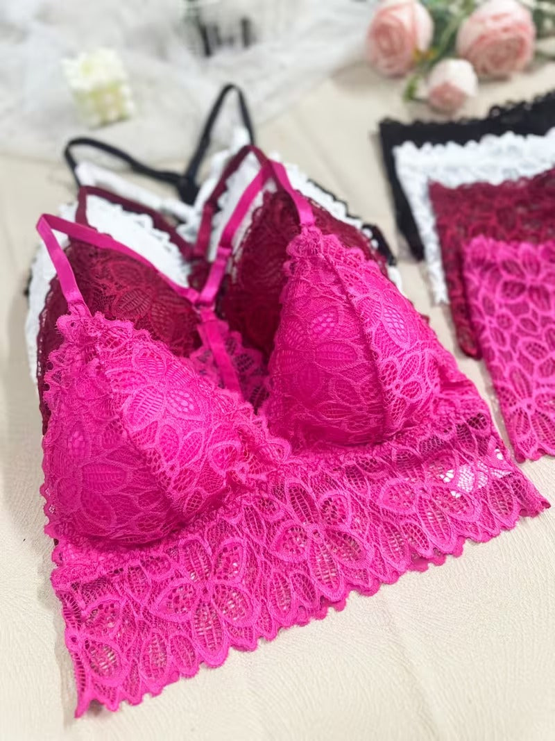 Ultra Breathable Comfort Bra Set