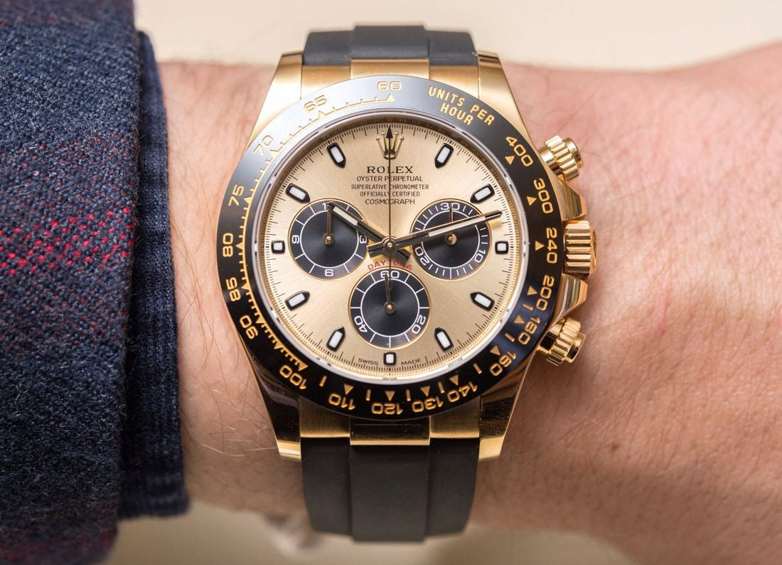 Role_x Daytona Mango Belt Watch