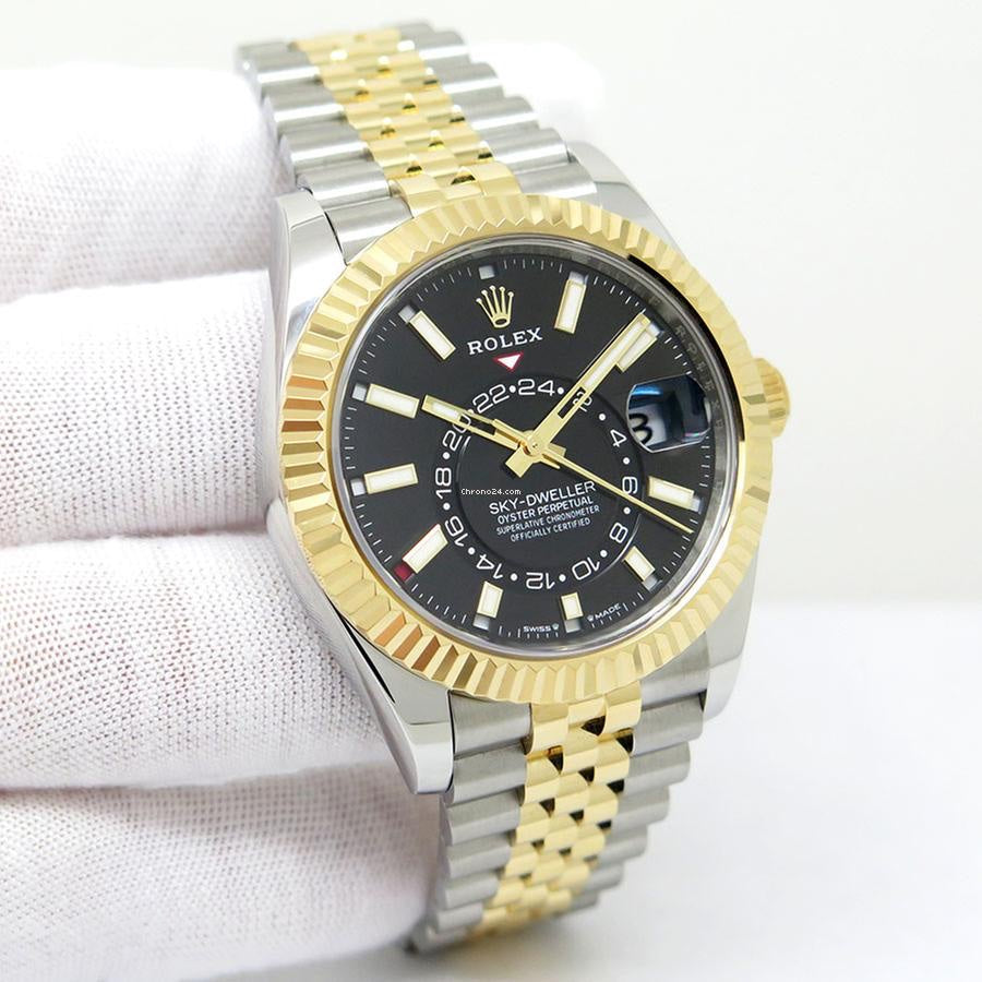 Role_x Sky Dweller 2Tone Watch