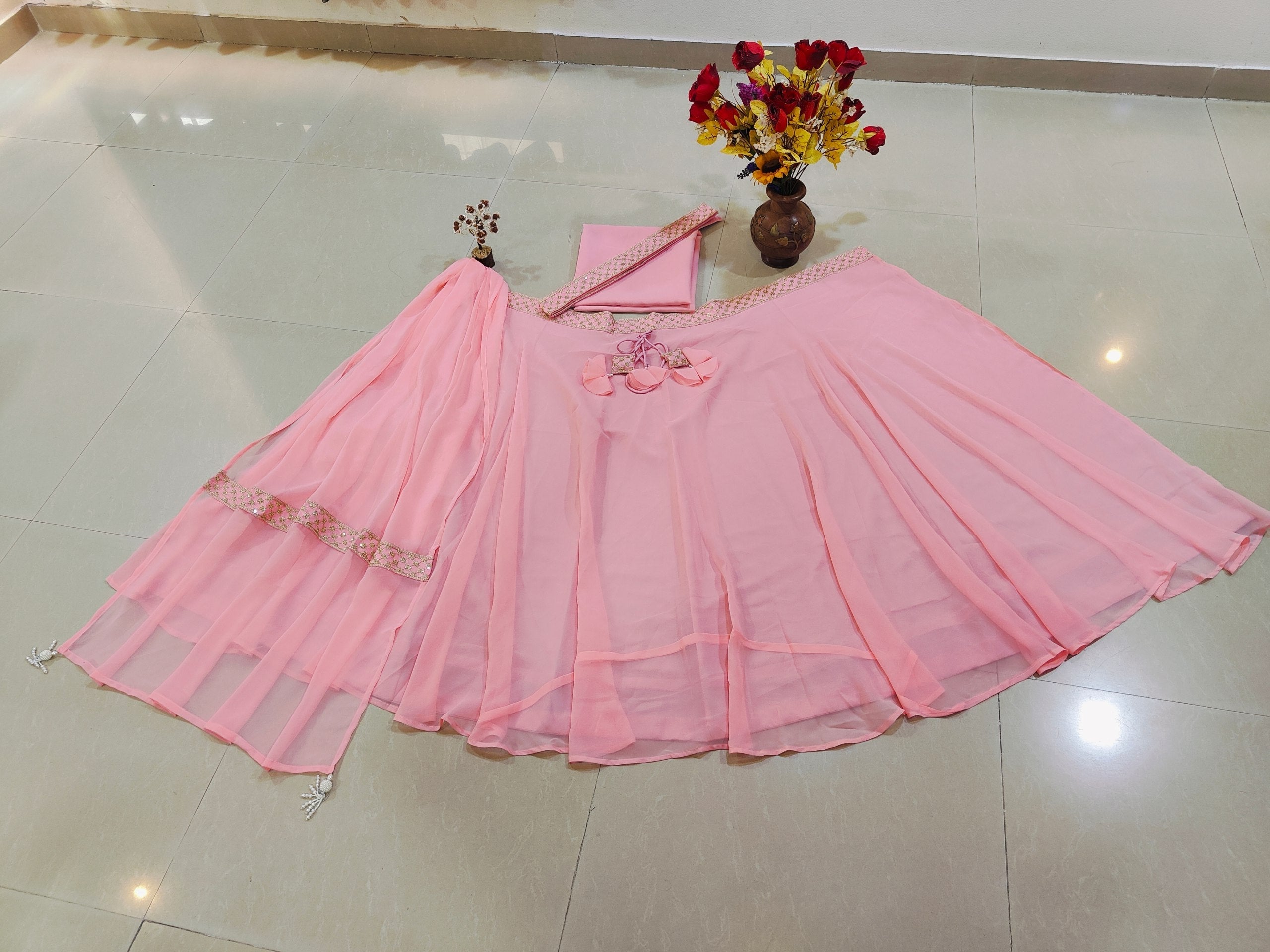 Pink Flair Designer Lehenga Choli