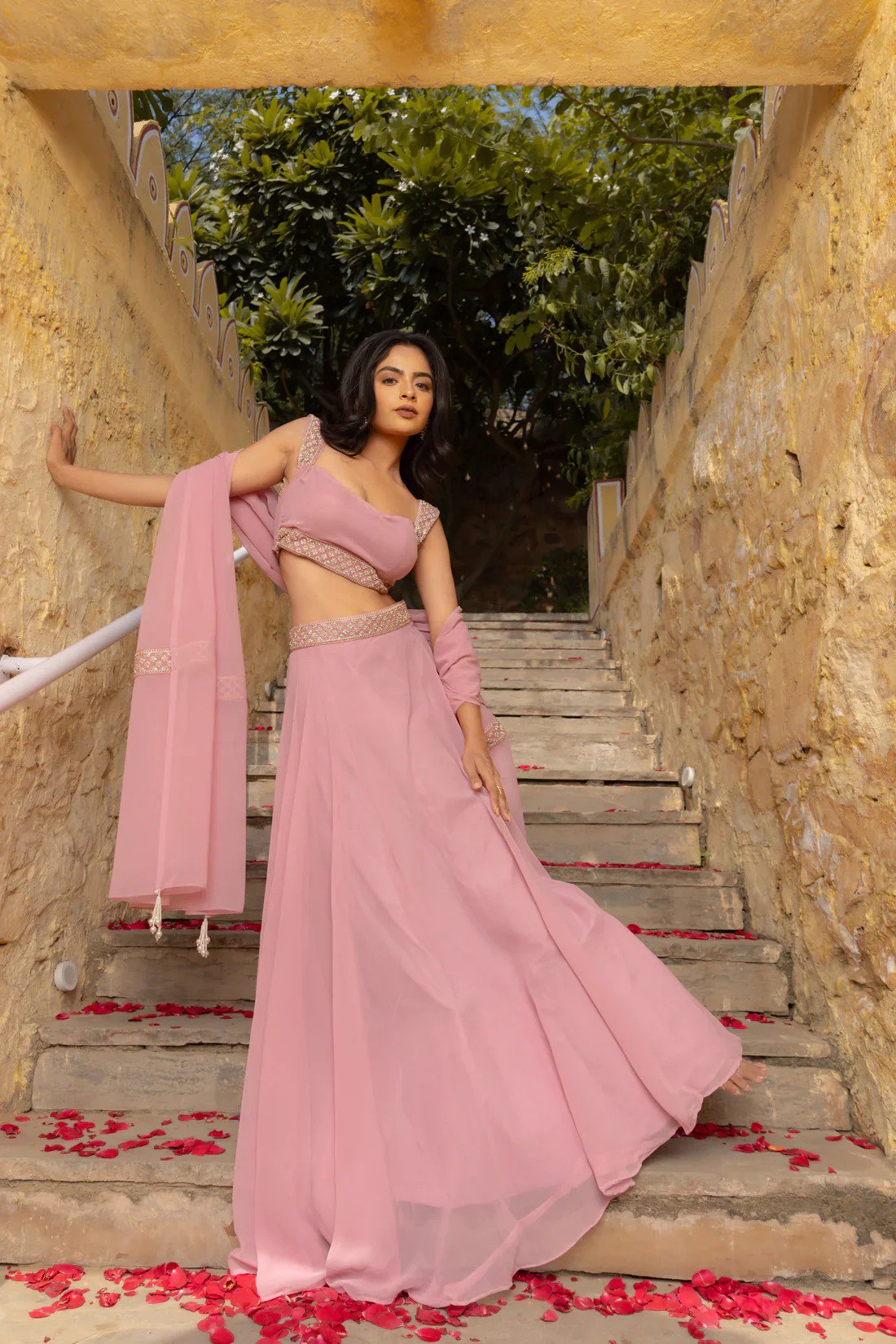 Pink Flair Designer Lehenga Choli