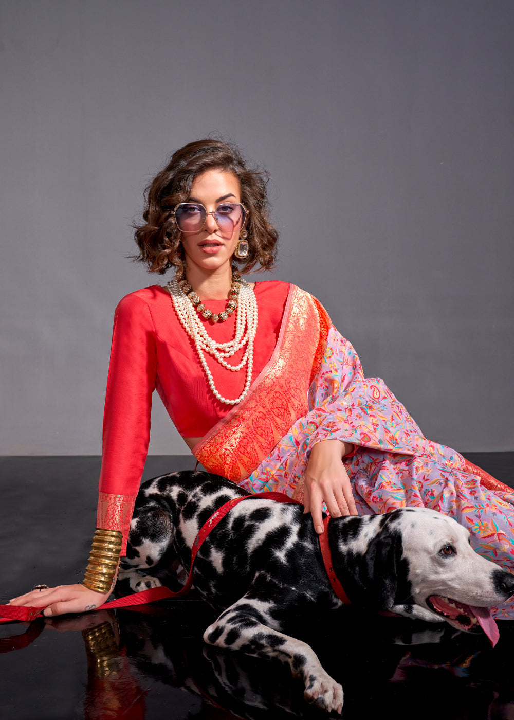 Pink Versatile Elegance Modal Silk Saree – Effortless Style for Every Occasion