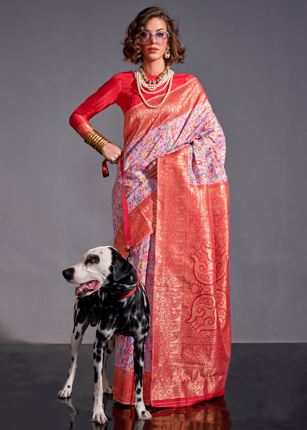 Pink Versatile Elegance Modal Silk Saree – Effortless Style for Every Occasion