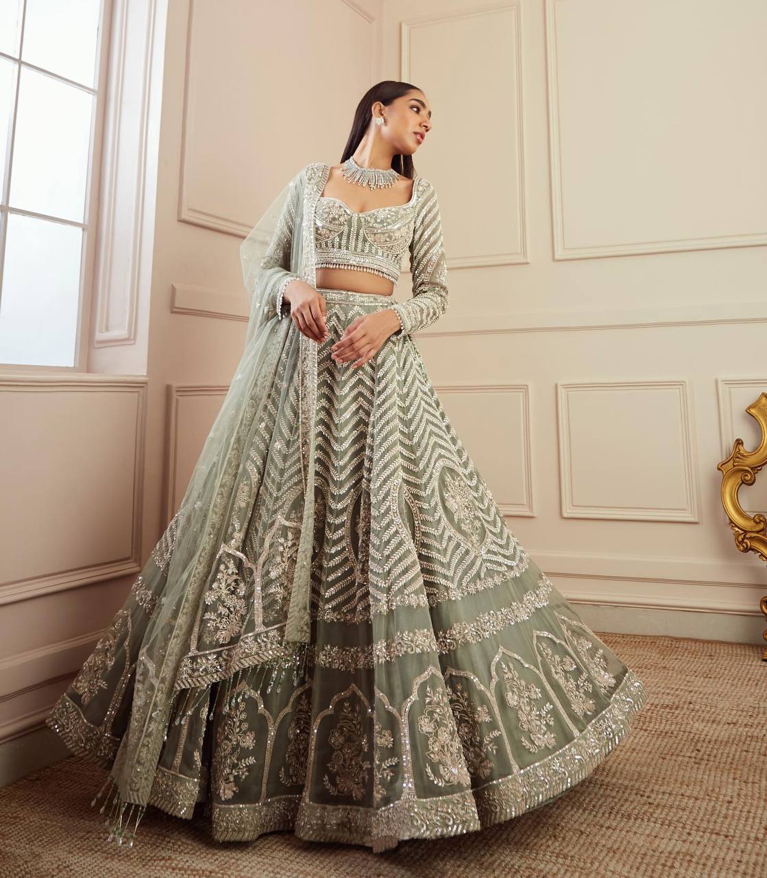 Pista Festive Must-Have Classic Indian Lehenga Set for a Radiant Celebration