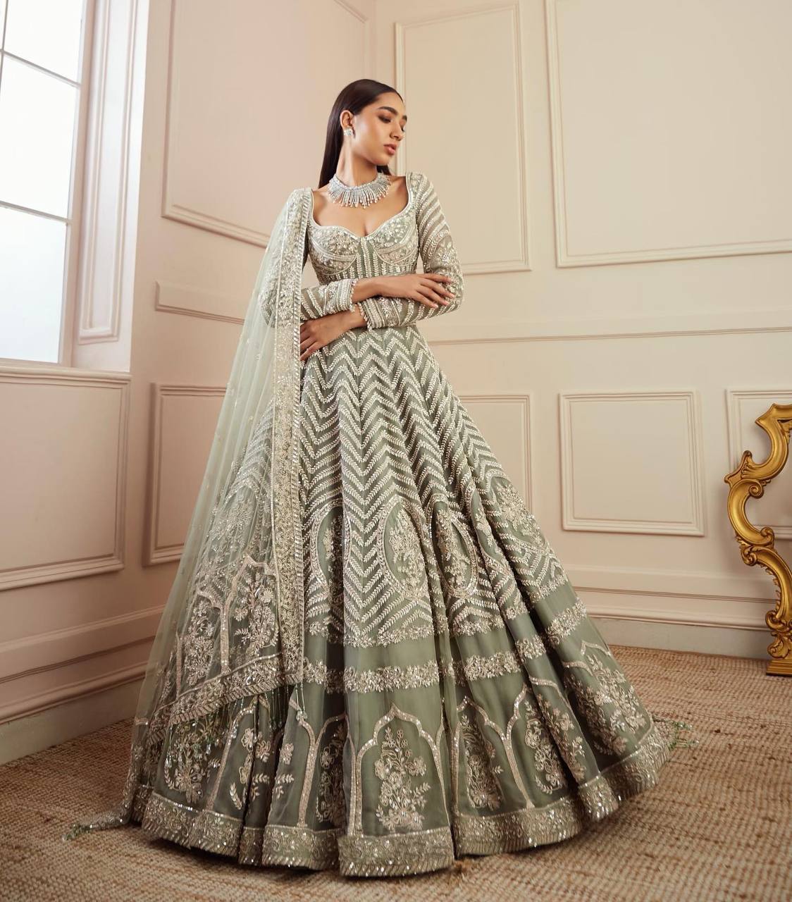 Pista Festive Must-Have Classic Indian Lehenga Set for a Radiant Celebration