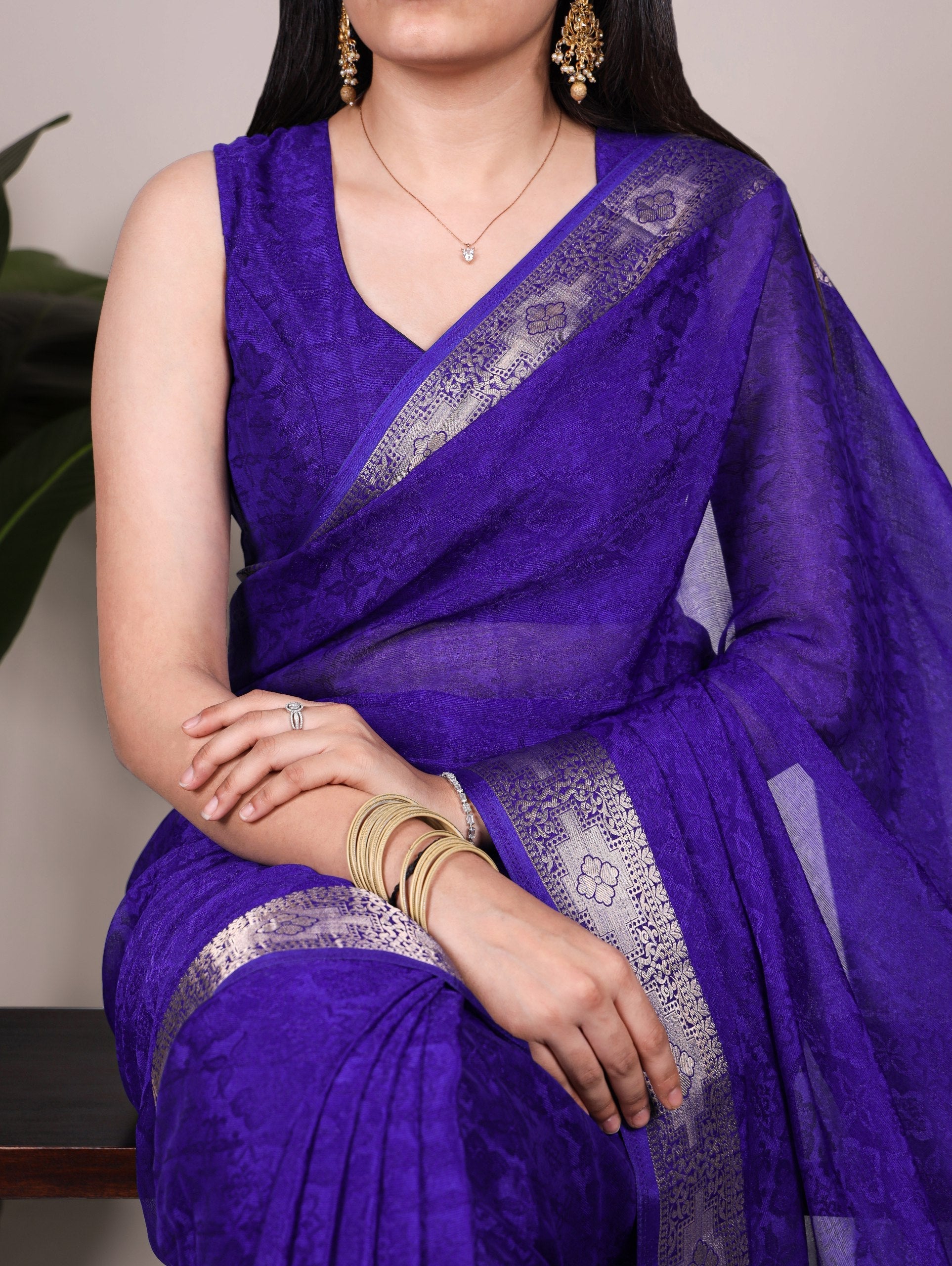 Poly Shimmer Zari Weaving Saree with Matching Unstitched Blouse Piece – Festive & Wedding Party Wear Saree for Women