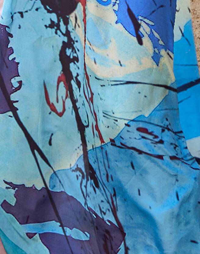 Printed Elegant Crepe Silk Saree with Digital Print – Party & Traditional Wear