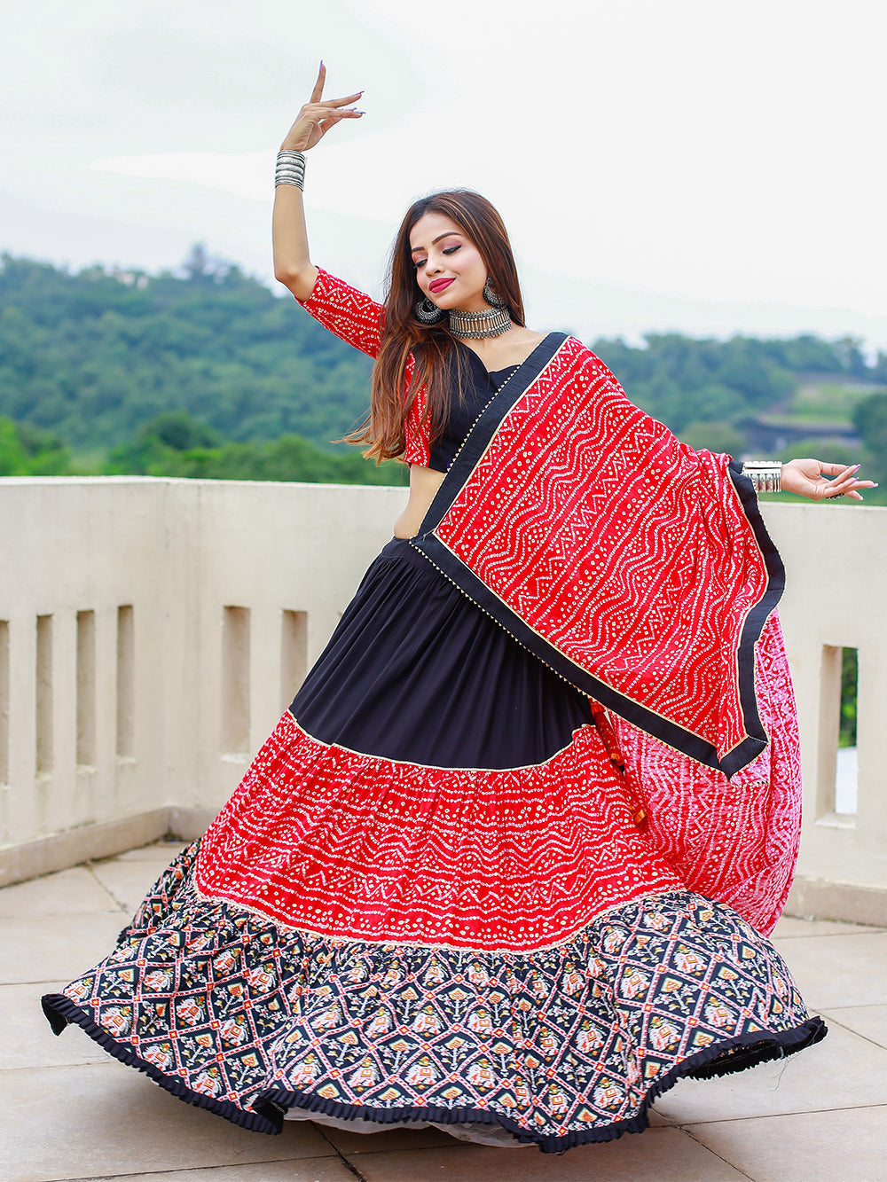 Red Color Chaniya Choli For This 2023 Navratri Season
