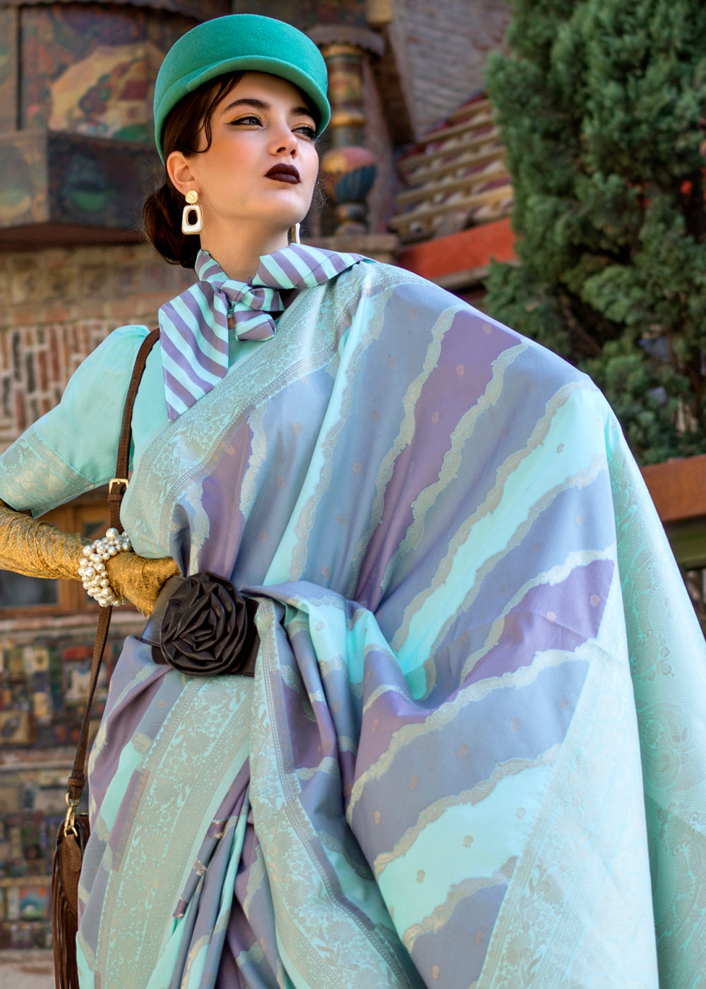 Radiant Elegance Blended Silk Designer Saree