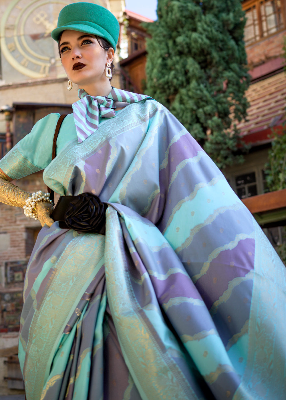 Radiant Elegance Blended Silk Designer Saree