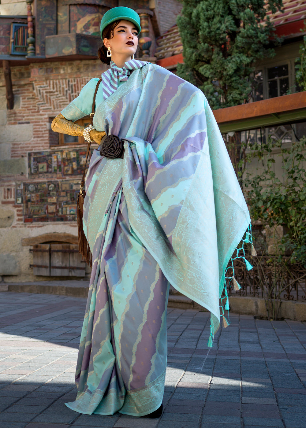 Radiant Elegance Blended Silk Designer Saree