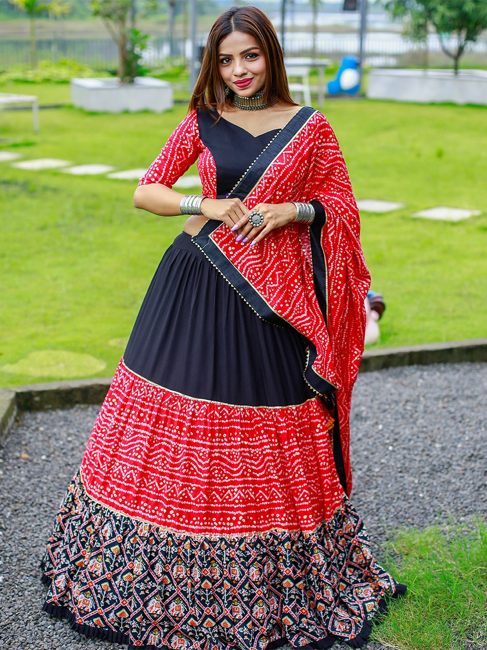Red Color Chaniya Choli For This 2023 Navratri Season