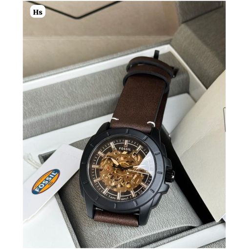 Machine Automatic Skeleton Dial Watch