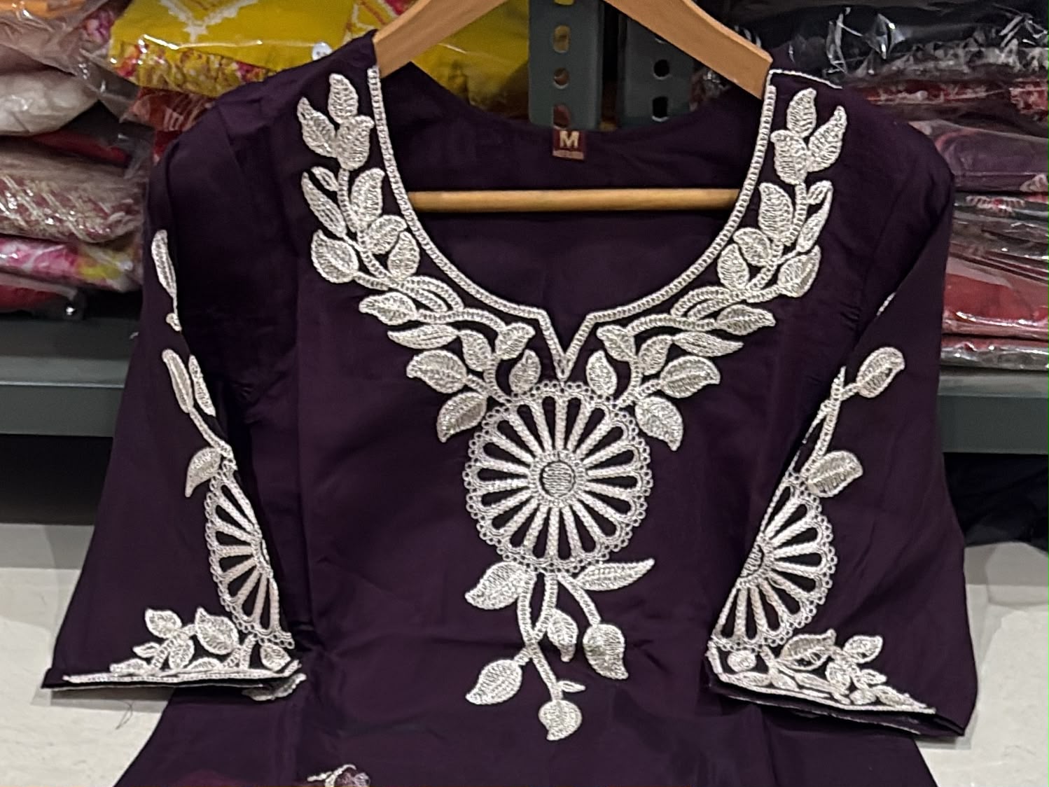 Roman Silk Embroidered 3-Piece Suit Set with Lining
