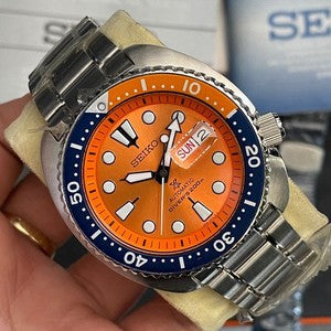 Seik_o Prospex Diver Orange Watch