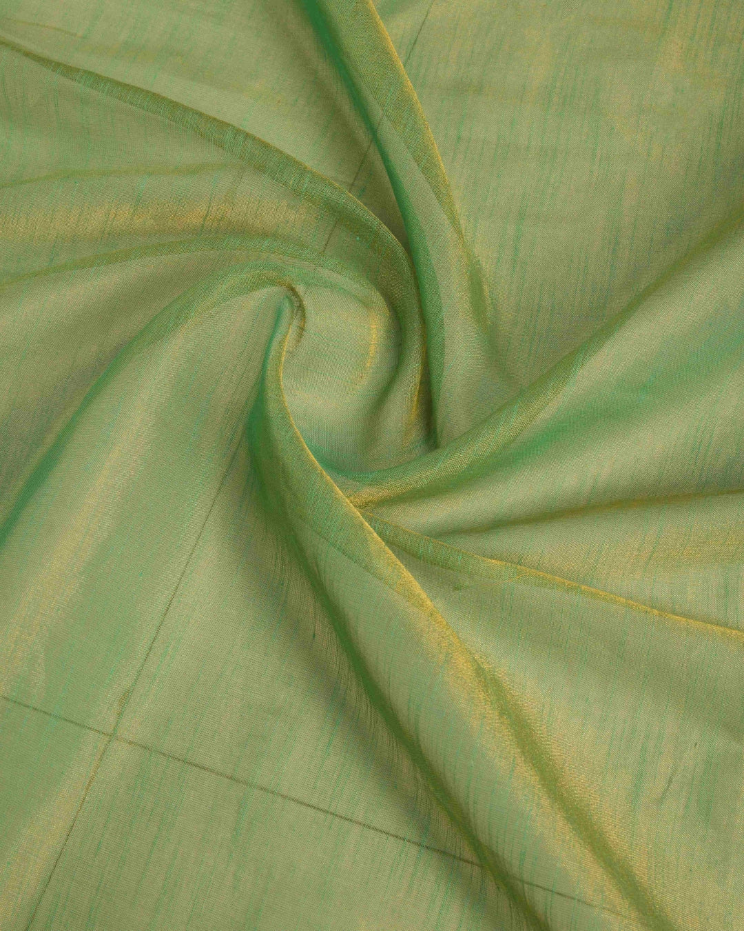 Sea Green Elegant Woven Design Linen Blend Saree with Zari Border
