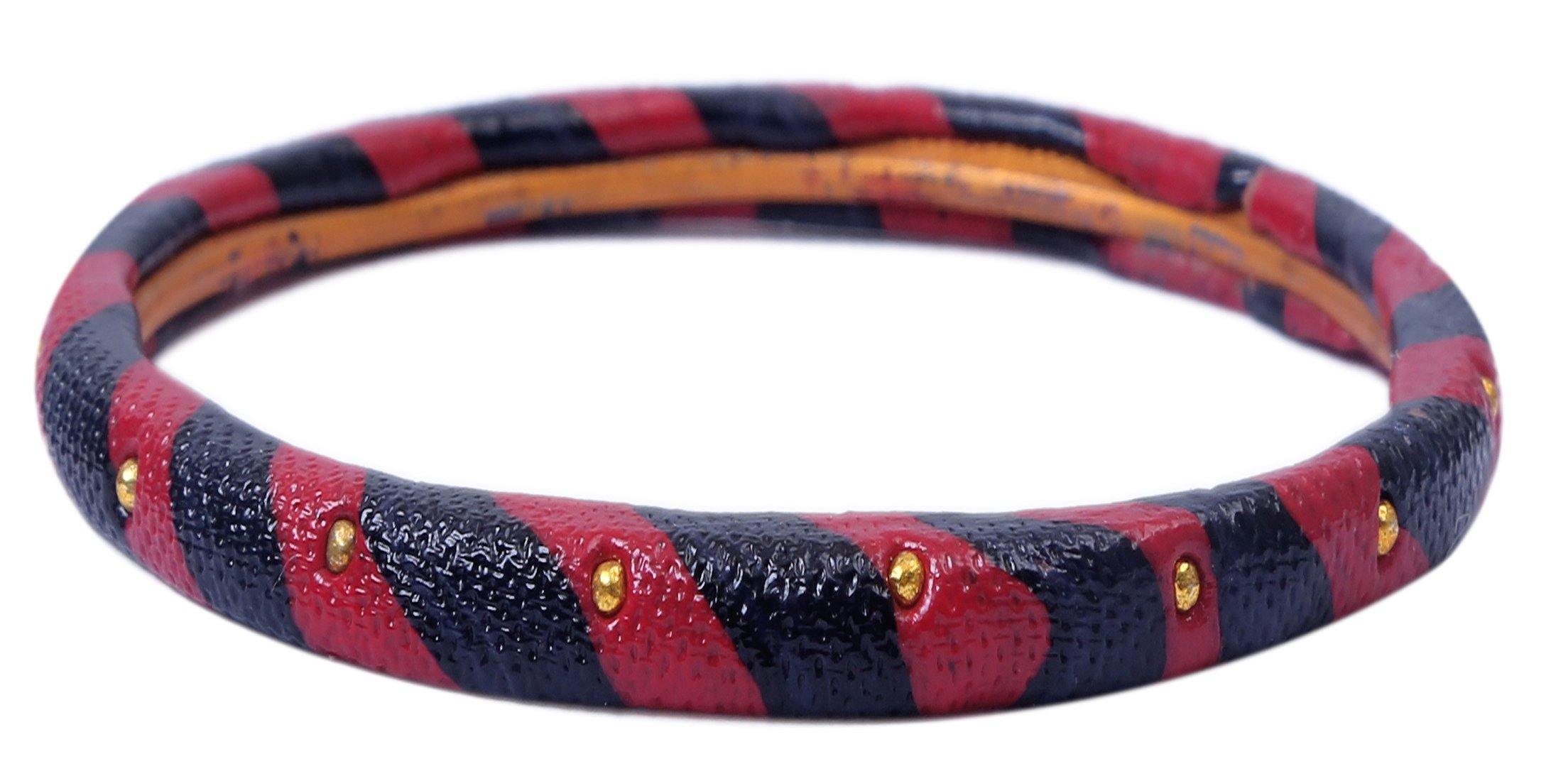 Sukriti Casual Fashion Red Lac Bangles for Girls, Women - Set of 8