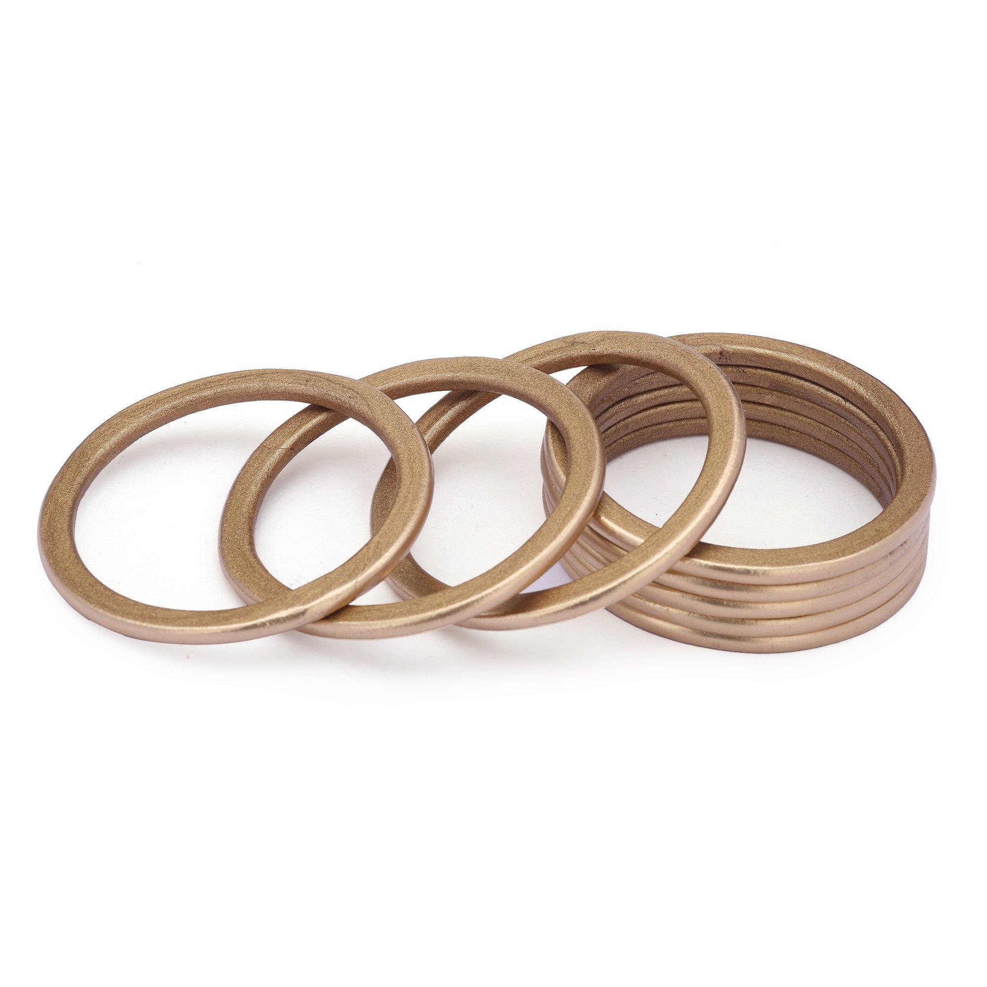 Sukriti Ethnic Bridal Wedding Lac Gold Bangles for Girls & Women – Set of 8
