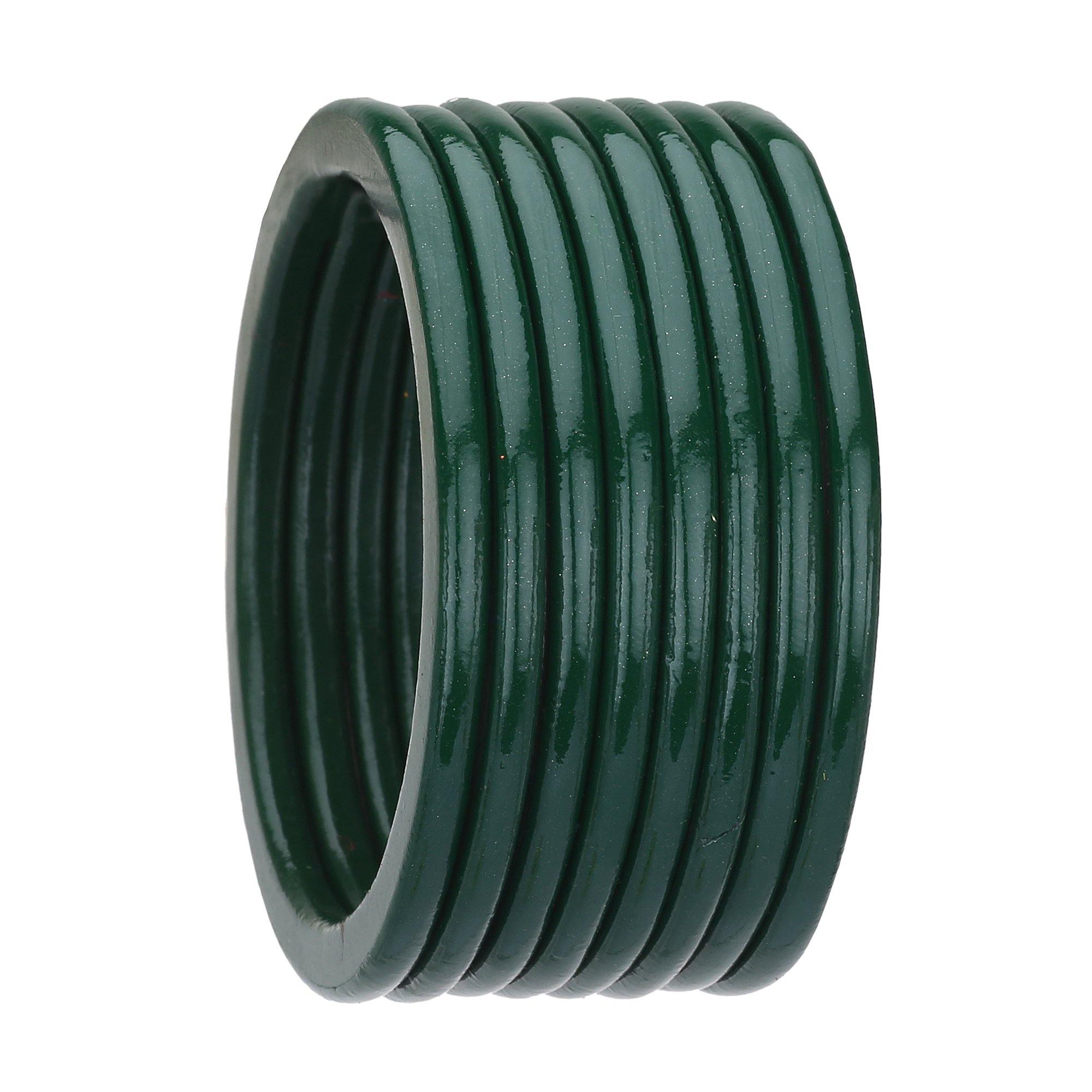 Sukriti Ethnic Bridal Wedding Lac Green Bangles for Girls & Women – Set of 8