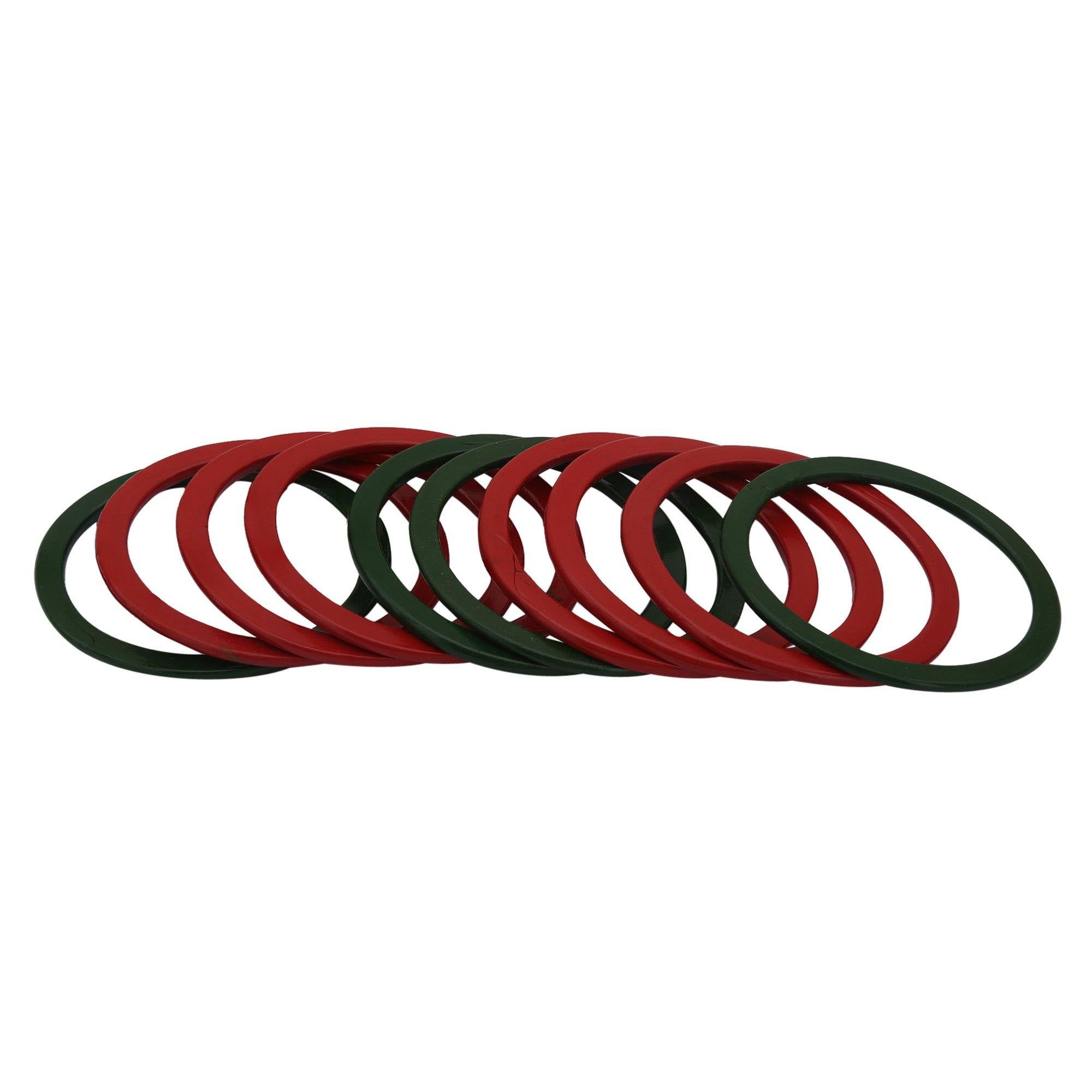 Sukriti Ethnic Traditional Rajasthani Bridal Lac Chura Bangles for Women – Set of 10