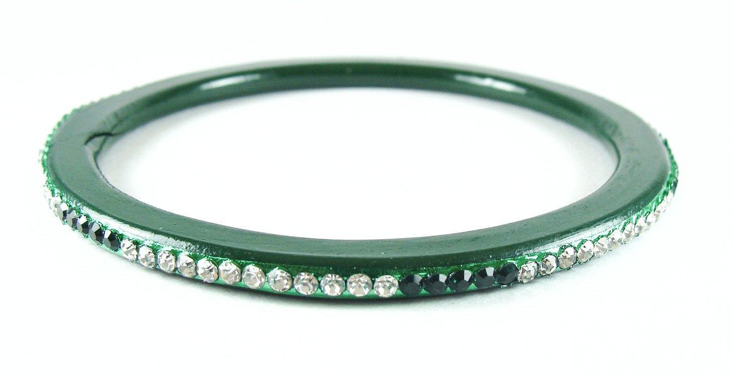 Sukriti Handcrafted Red-Green Lac Bangles for Women - Set of 10