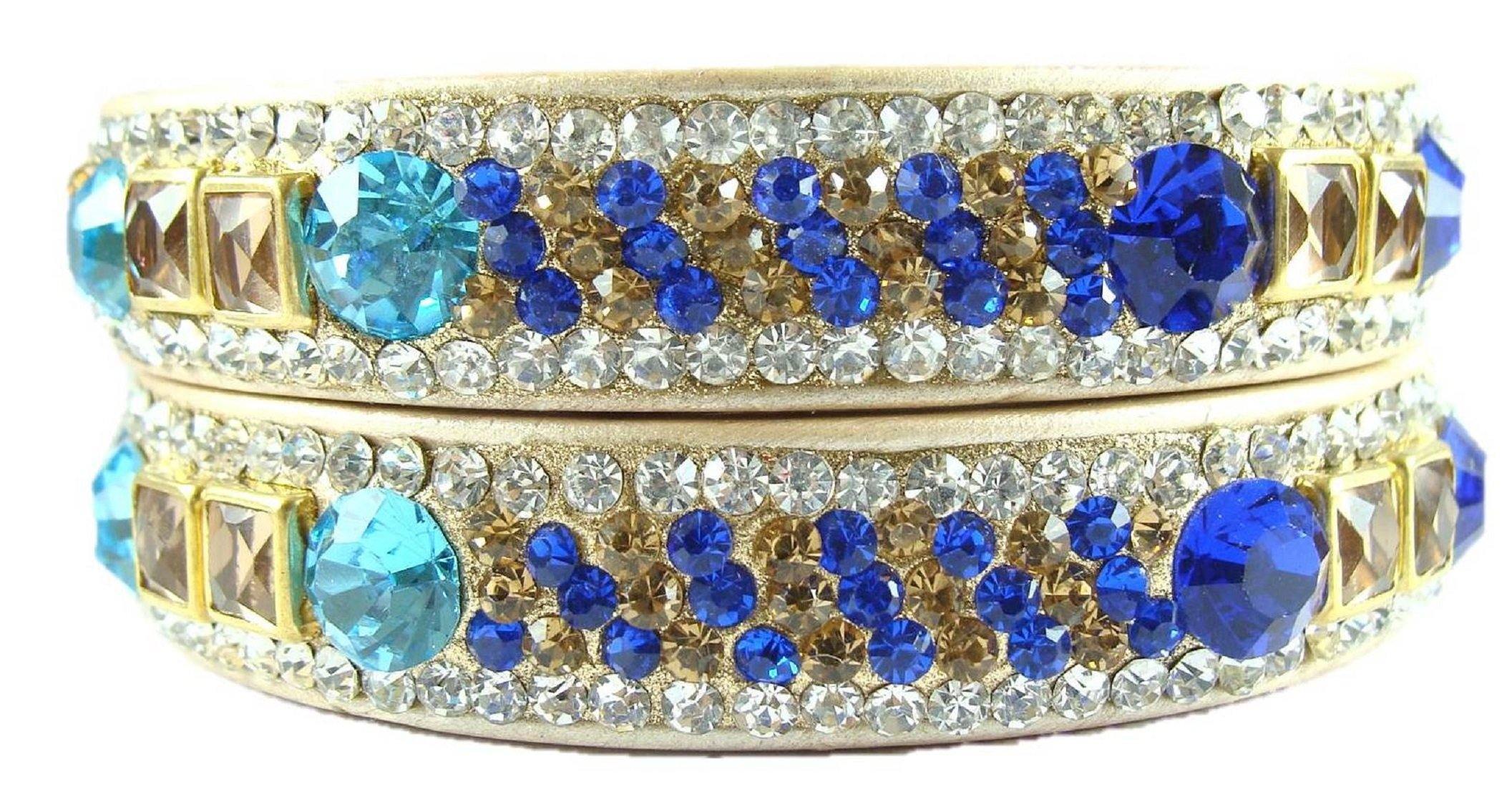 Sukriti Rajasthani Multicolor Kundan Lac Bangle - Set of 2