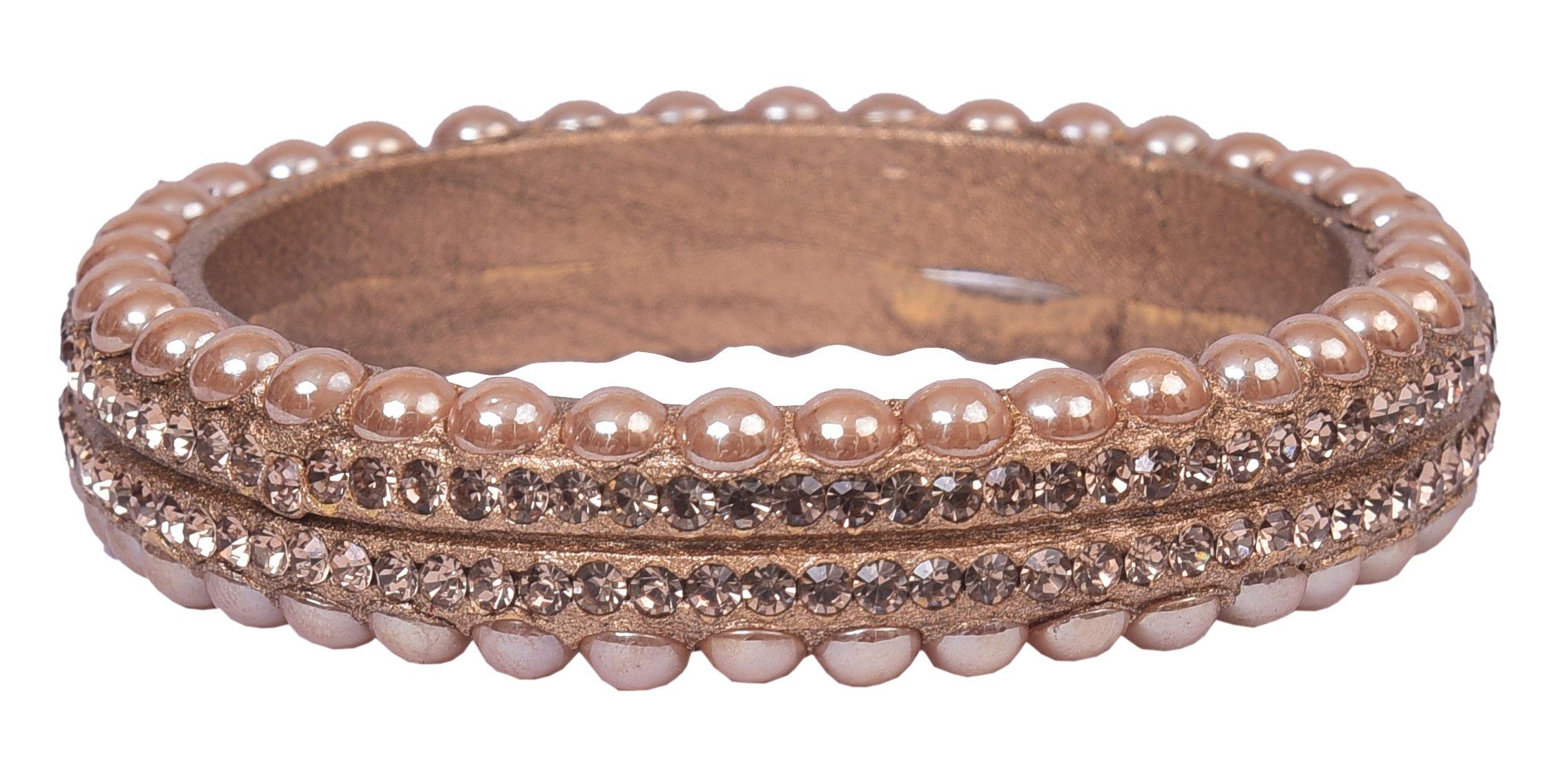 Sukriti Rajasthani Wedding Gold Lac Bangles for Women - Set of 6