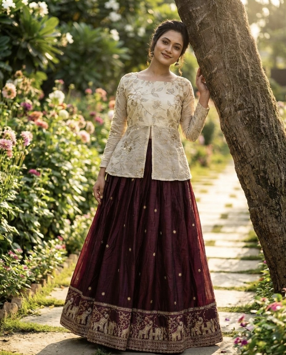 Wedding Special Designer Fendy Silk Lehenga