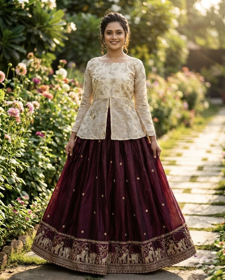 Wedding Special Designer Fendy Silk Lehenga