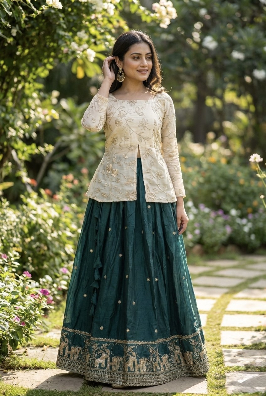 Wedding Special Designer Fendy Silk Lehenga