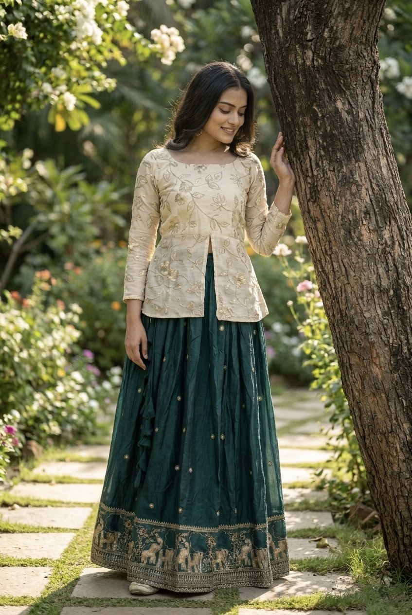 Wedding Special Designer Fendy Silk Lehenga