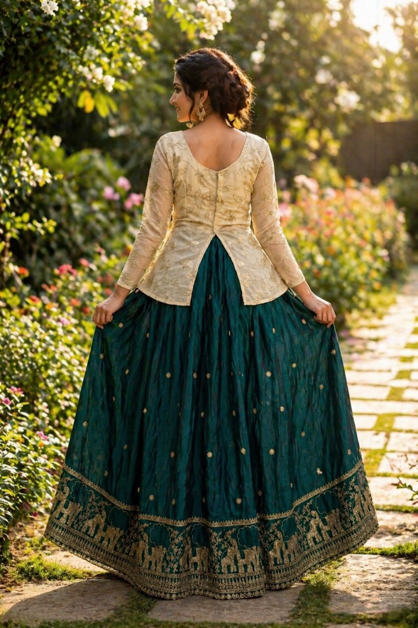 Wedding Special Designer Fendy Silk Lehenga