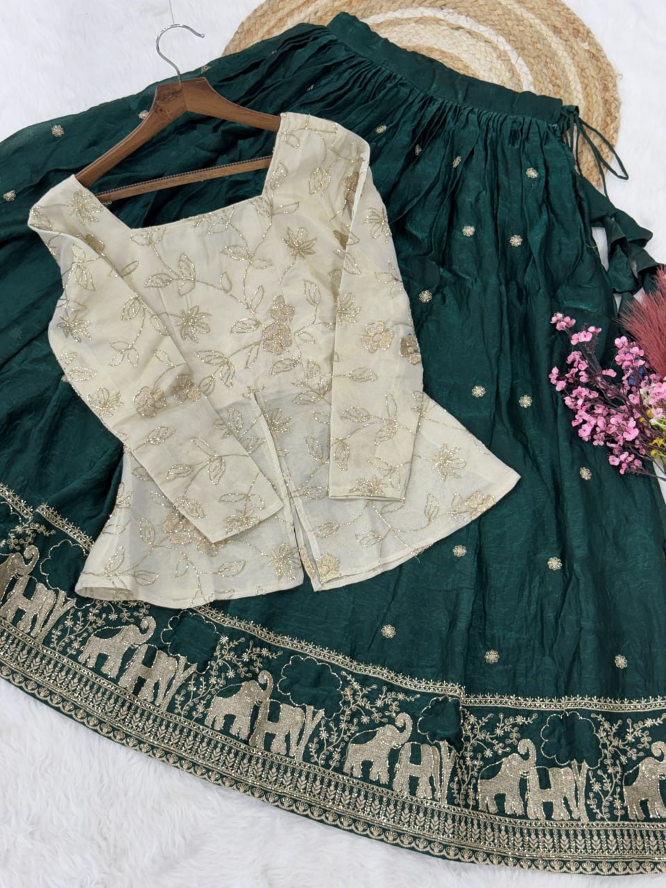 Wedding Special Designer Fendy Silk Lehenga