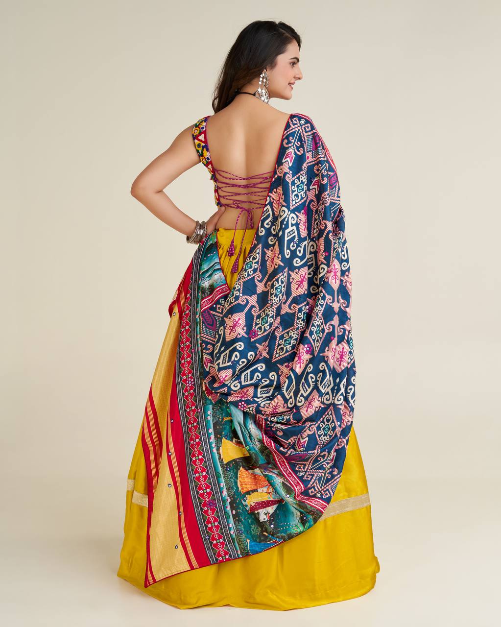 Yellow Exquisite Designer Chaniya Choli