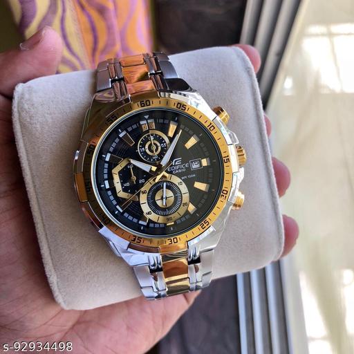 Casi_o Edifice Efr539 2-Tone Black