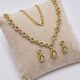Anouk American Diamond Stone Studded Jewellery Set