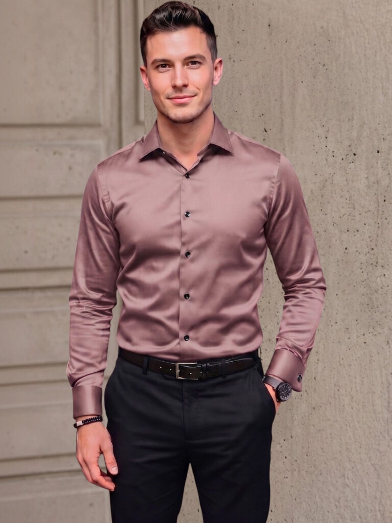 MAMERU Men Formal Shirt